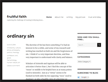 Tablet Screenshot of fruitfulfaith.net